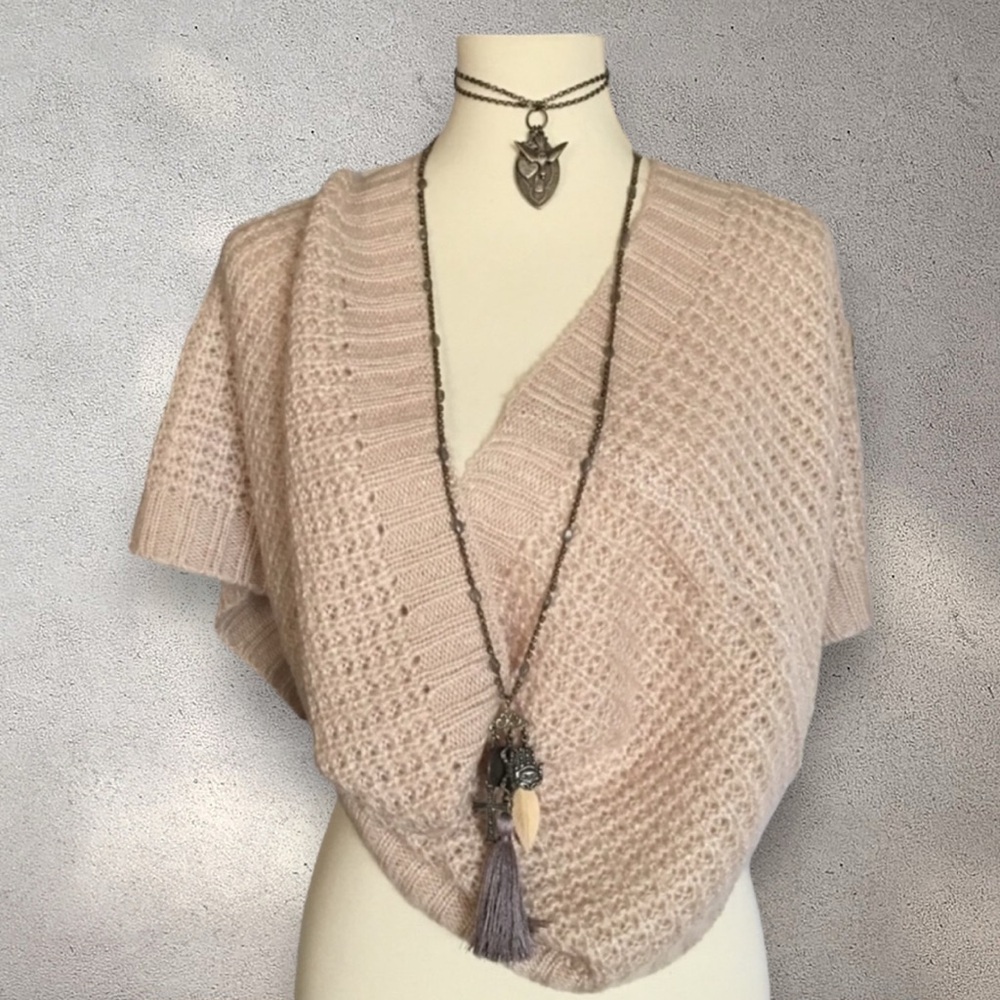Element Infinity Scarf coverup Eden Erika Putty NWT